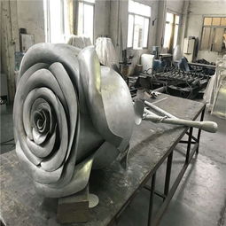 廠家新款上市 玫瑰花形狀雙曲造型鋁單板效果圖賞析